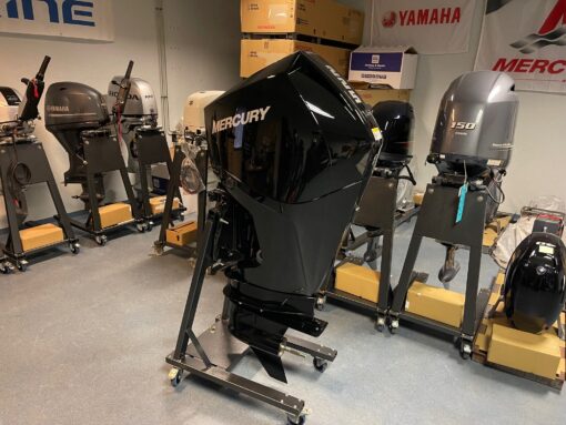Mercury 225 HP extra long shaft F225 DS (including digital remote control, gauges and stainless steel propeller),,