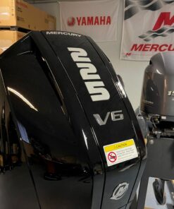 Mercury 225 HP extra long shaft F225 DS (including digital remote control, gauges and stainless steel propeller),,