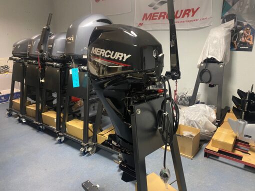 Mercury 40 HP long shaft F40 EFI ELHPT (including tiller handle steering and propeller),,