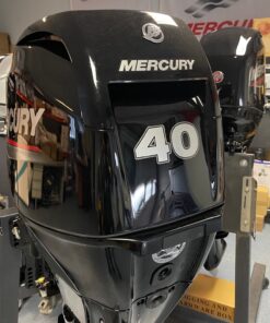 Mercury 40 HP long shaft F40 EFI ELPT (including remote control, gauges and propeller),,
