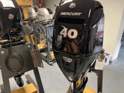 Mercury 40 HP long shaft F40 EFI ELPT (including remote control, gauges and propeller),,