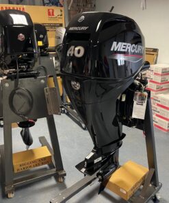 Mercury 40 HP long shaft F40 EFI ELPT (including remote control, gauges and propeller),,