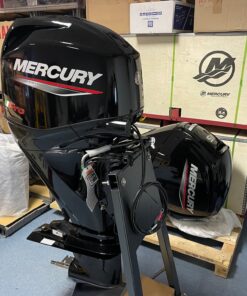 Mercury 60 HP long shaft F60 EFI ELPT CT PRO (including remote control, gauges and propeller),,
