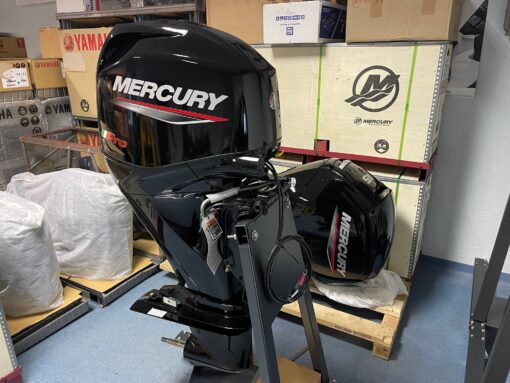 Mercury 60 HP long shaft F60 EFI ELPT CT PRO (including remote control, gauges and propeller),,