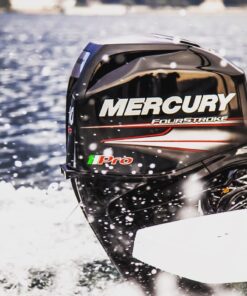 Mercury 60 HP long shaft F60 EFI ELPT CT PRO (including remote control, gauges and propeller),,
