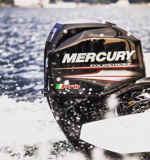 Mercury 60 HP long shaft F60 EFI ELPT CT PRO (including remote control, gauges and propeller),,
