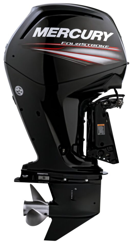 Mercury 80 HP long shaft F80 EFI ELPT (including remote control, gauges and propeller),,