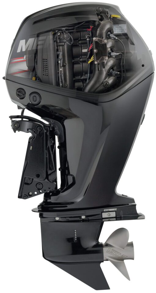 Mercury 80 HP long shaft F80 EFI ELPT (including remote control, gauges and propeller),,