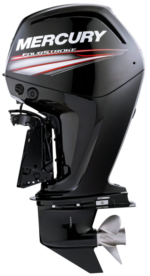 Mercury 80 HP long shaft F80 EFI ELPT (including remote control, gauges and propeller),,