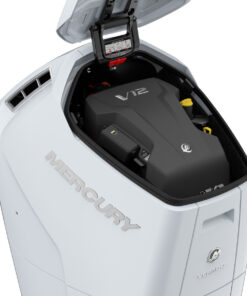 Twin Mercury 600 HP extra long shaft V600 XL V12 Verado White (including drive-by-wire controls, instruments and propeller),,