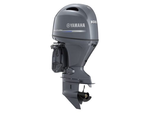 Yamaha 100 HP long shaft F100 LB (including remote control, gauge and propeller)
