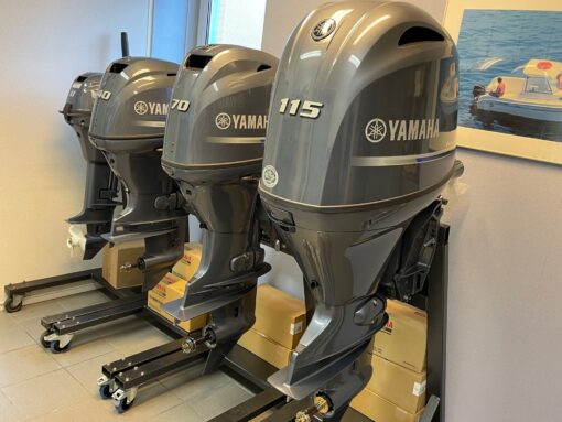 Yamaha 115 HP long shaft F115 LB (including remote control, gauge and propeller)
