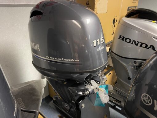 Yamaha 115 HP long shaft F115 LB (including tiller handle steering with trolling and propeller),,