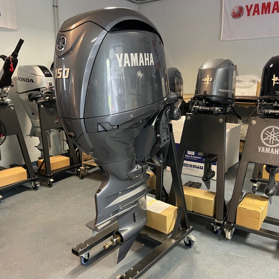 Yamaha 150 HP long shaft F150 LB (including remote control, gauge and propeller),,
