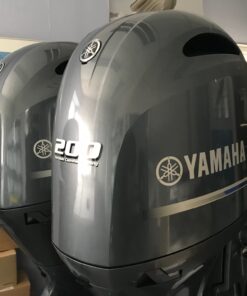 Yamaha 200 HP extra long shaft F200 XCB (includes drive-by-wire controls, gauge and propeller),,