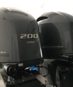 Yamaha 200 HP extra long shaft F200 XCB (includes drive-by-wire controls, gauge and propeller),,