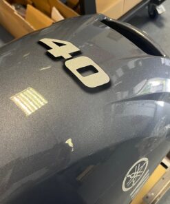 Yamaha 40 HP short shaft F40 FETS (including remote control, gauge and propeller),,