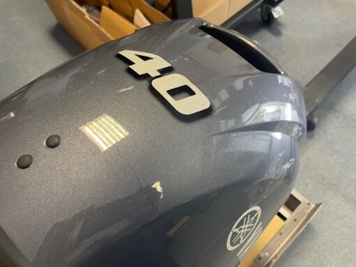 Yamaha 40 HP short shaft F40 FETS (including remote control, gauge and propeller),,