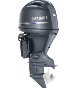 Yamaha 80 HP long shaft F80 LB (including remote control, gauge and propeller),,